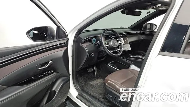 Hyundai Tucson Hybrid (NX4) 2021 Белый из Кореи, фото 2