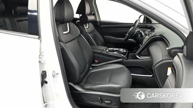 Hyundai Tucson Hybrid (NX4) 2022 Белый из Кореи, фото 2