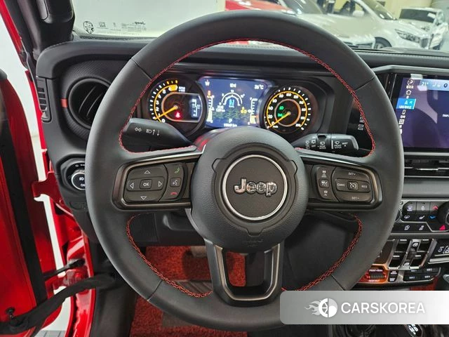 Jeep Wrangler (JL) 2024 Красный из Кореи, фото 2