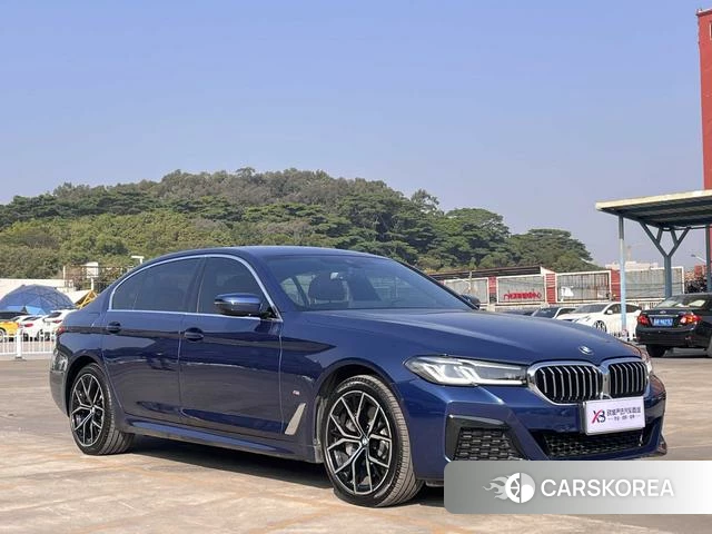 BMW 5 series 2021 Синий из Китая, фото 2