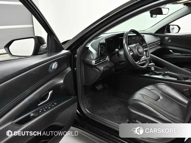Hyundai Avante (CN7) 2022 Черный из Кореи, фото 2