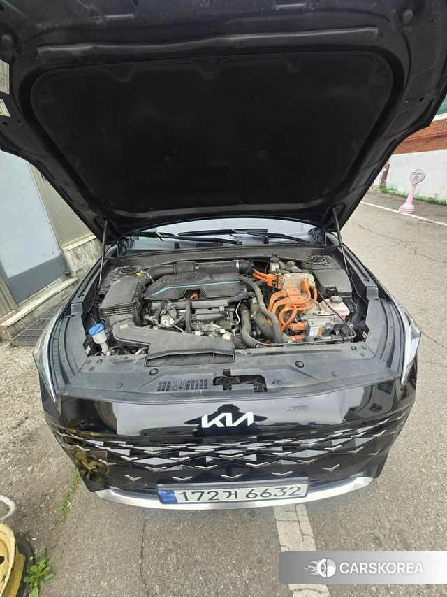 Kia K8 Hybrid 2021 Черный из Кореи, фото 2