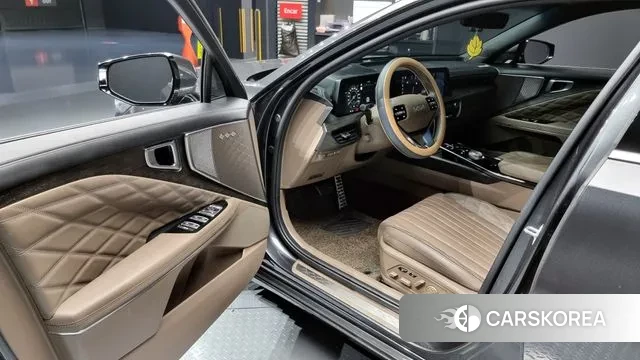 Kia K8 Hybrid 2021 Серый из Кореи, фото 2