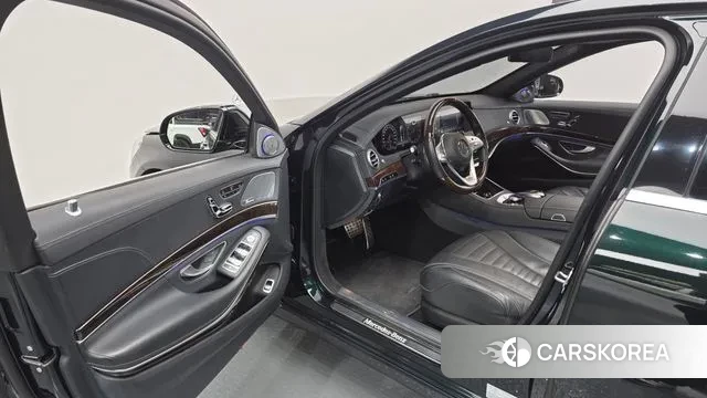 Mercedes-Benz S-Class W222 2018 Темно-зеленый из Кореи, фото 2