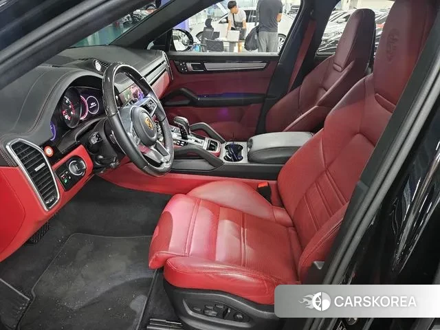 Porsche Cayenne (PO536) 2022 Черный из Кореи, фото 2