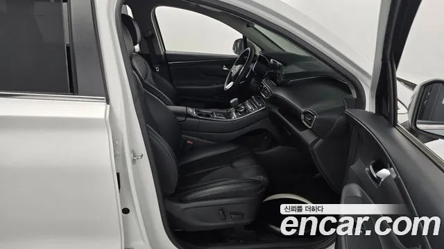 Hyundai The New Santa Fe 2021 Белый из Кореи, фото 2