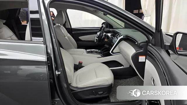 Hyundai Tucson Hybrid (NX4) 2021 Серый из Кореи, фото 2