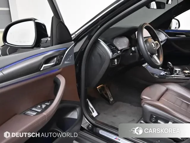 BMW X4 (G02) 2020 Черный из Кореи, фото 2