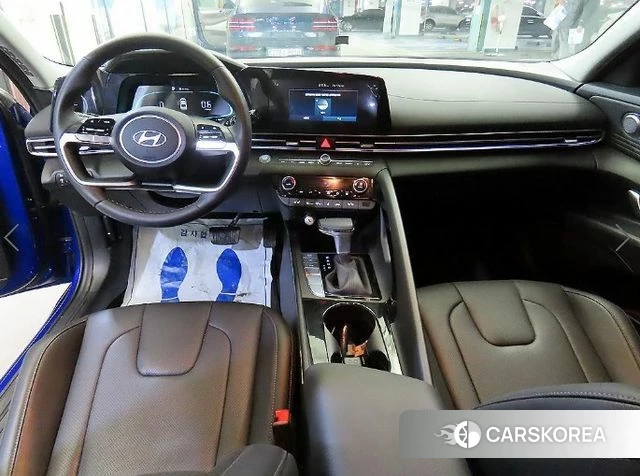 Hyundai The New Avante (CN7) 2024 Синий из Кореи, фото 2