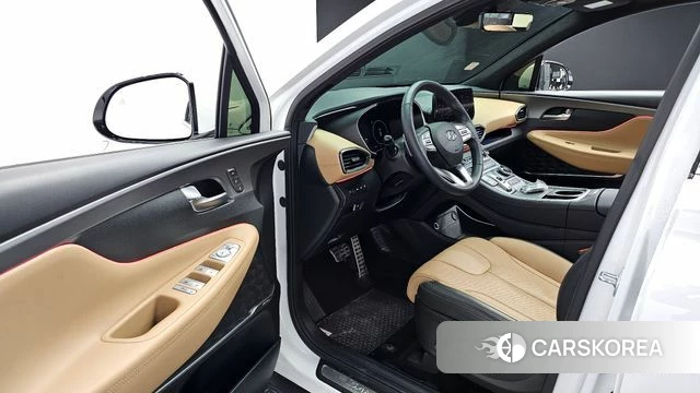 Hyundai The New Santa Fe 2023 Белый из Кореи, фото 2