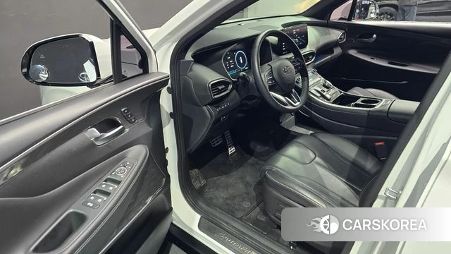 Hyundai The New Santa Fe 2023 Белый из Кореи, фото 2