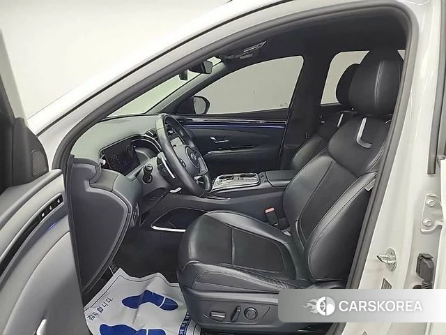 Hyundai Tucson Hybrid (NX4) 2021 Белый из Кореи, фото 2