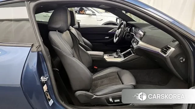 BMW 4 Series (G22) 2021 Синий из Кореи, фото 2