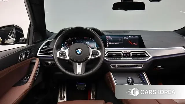 BMW X6 (G06) 2020 Черный из Кореи, фото 2