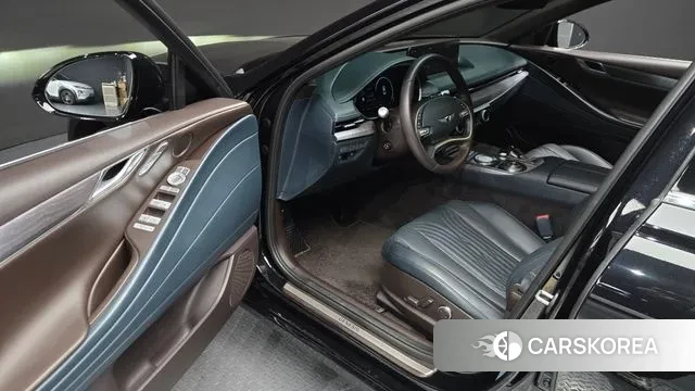 Genesis G80 (RG3) 2022 Черный из Кореи, фото 2