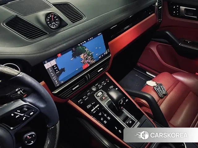 Porsche Cayenne (PO536) 2021 Черный из Кореи, фото 2