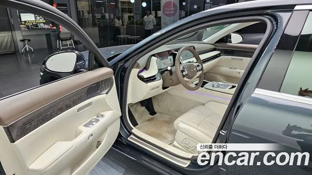 Genesis G90 (RS4) 2022 Темно-зеленый из Кореи, фото 2