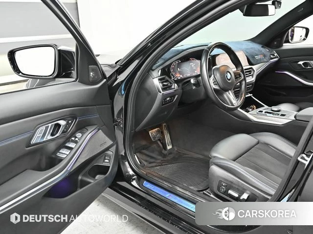BMW 3 Series (G20) 2021 Черный из Кореи, фото 2