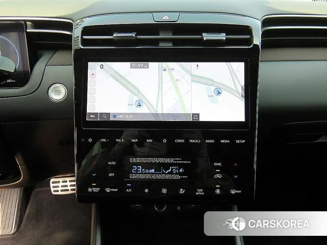 Hyundai Tucson Hybrid (NX4) 2022 Серый из Кореи, фото 2