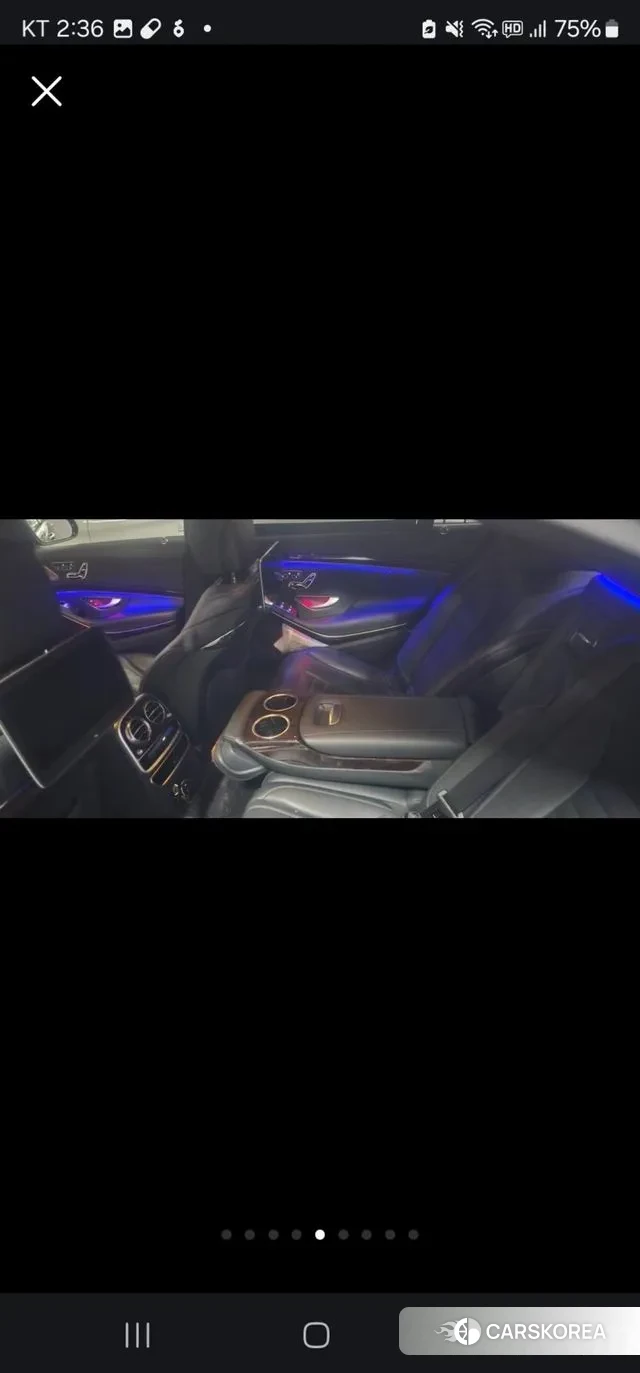 Mercedes-Benz S-Class W222 2018 Черный из Кореи, фото 2