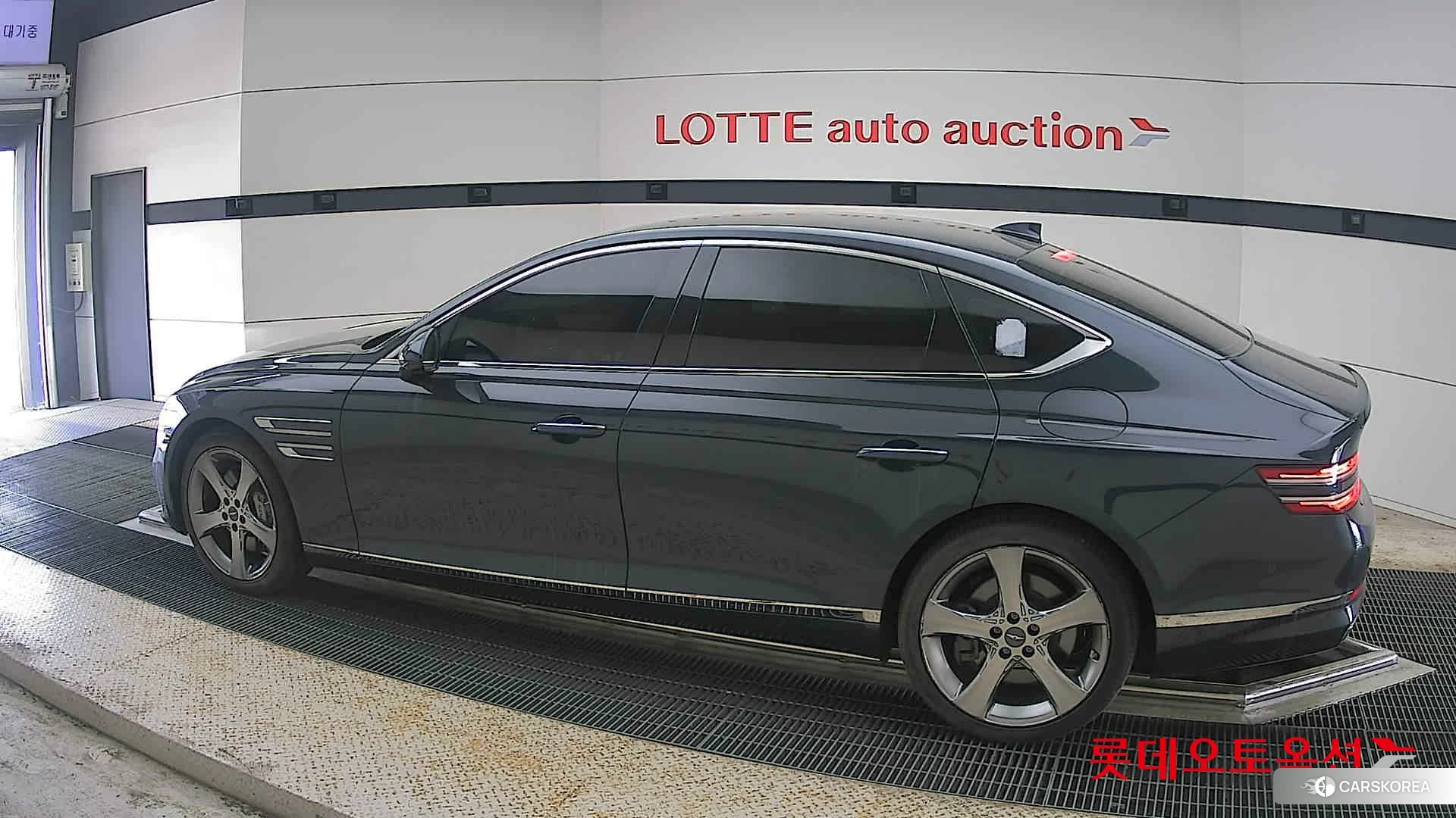 Hyundai G80 2022 Tasman Blue из Кореи, фото 2