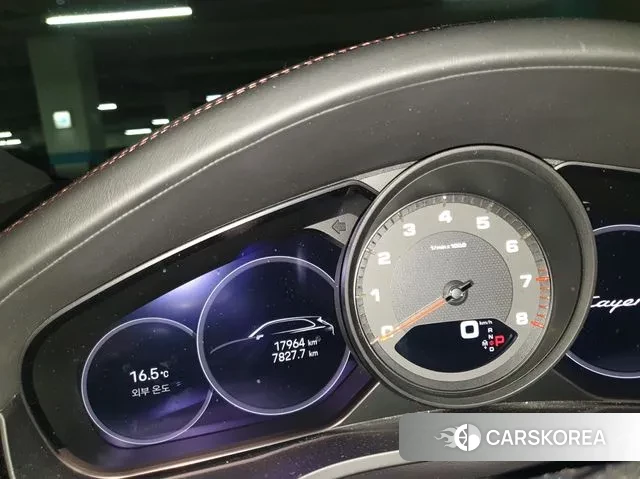 Porsche Cayenne (PO536) 2023 Черный из Кореи, фото 2