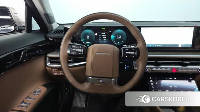 Hyundai Grandeur Hybrid (GN7) 2023 Песочный из Кореи, фото 2