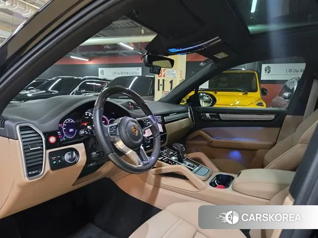 Porsche Cayenne (PO536) 2022 Черный из Кореи, фото 2