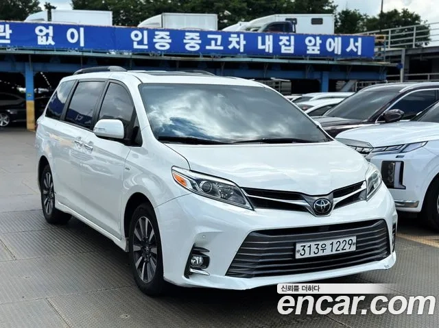 Toyota Sienna 2019 Белый из Кореи, фото 2