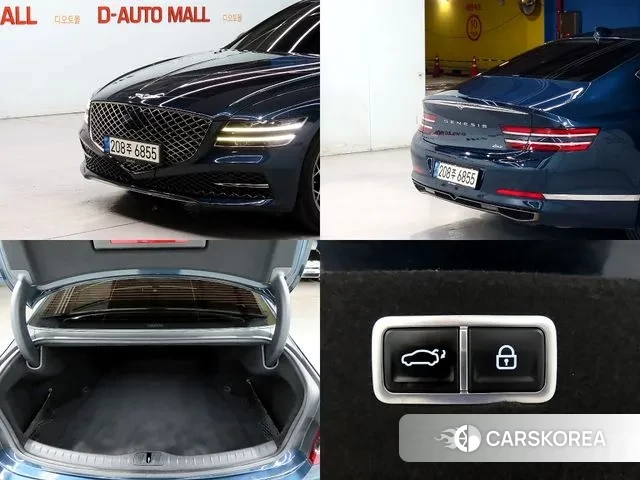 Genesis G80 (RG3) 2021 Синий из Кореи, фото 2