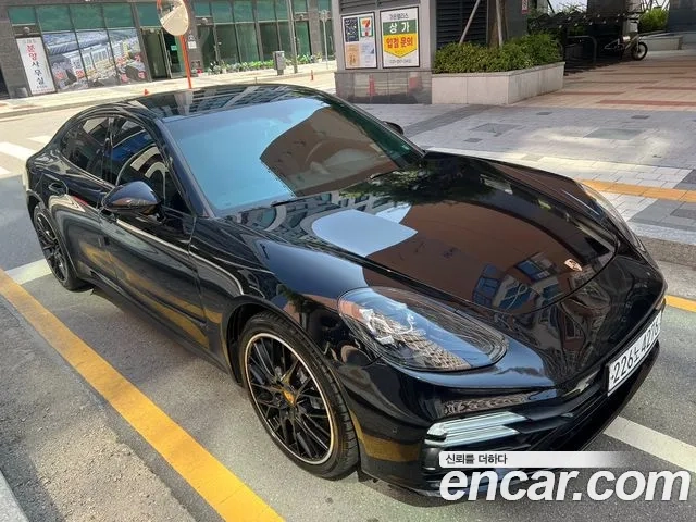 Porsche Panamera (971) 2018 Черный из Кореи, фото 2