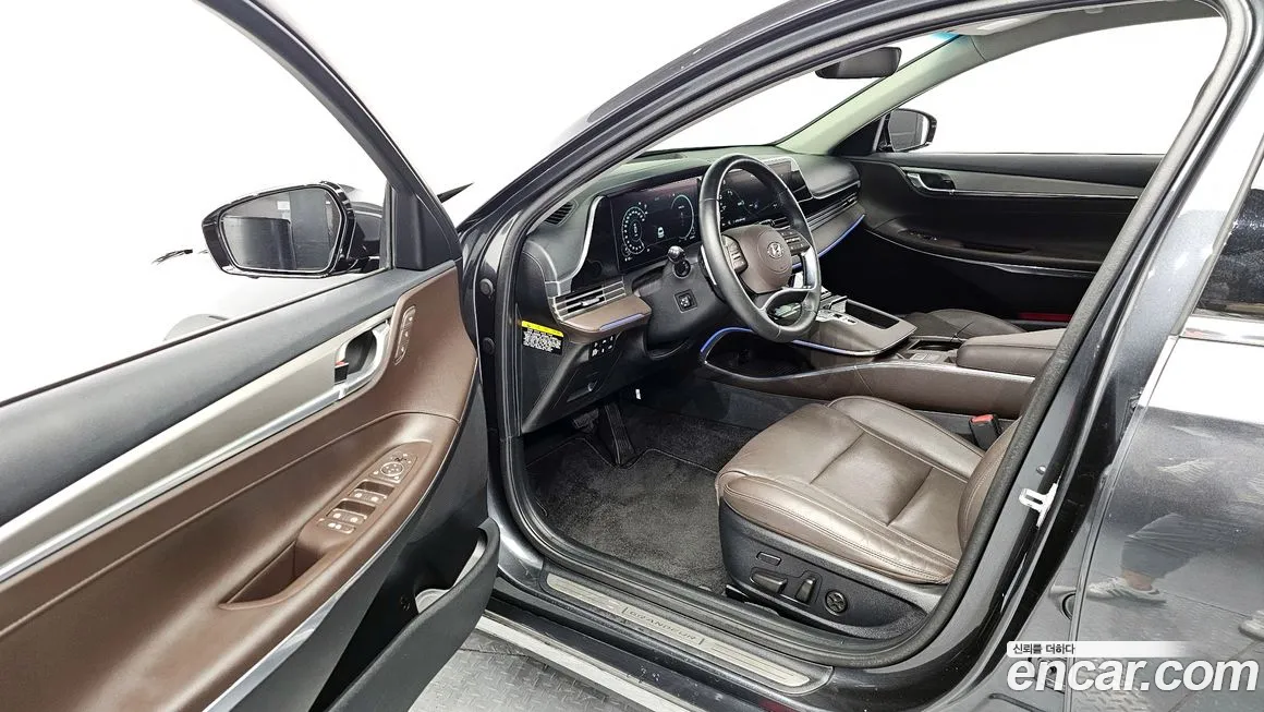 Hyundai The New Grandeur IG Hybrid 2020 Серый из Кореи, фото 2