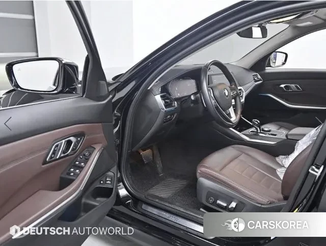 BMW 3 Series (G20) 2021 Черный из Кореи, фото 2