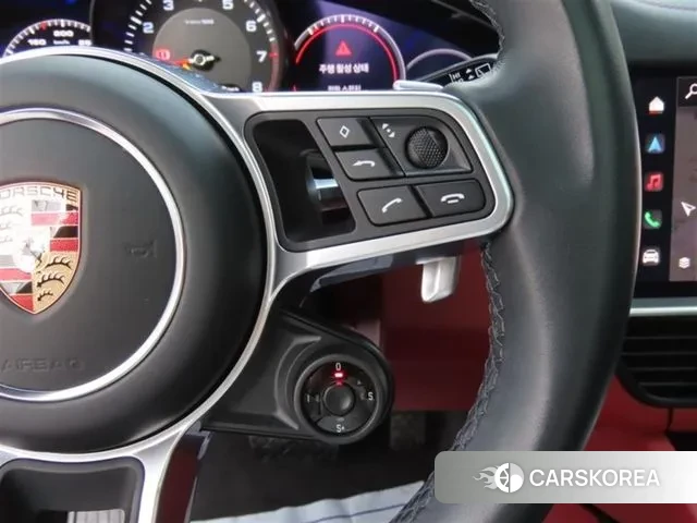 Porsche Cayenne (PO536) 2022 Черный из Кореи, фото 2