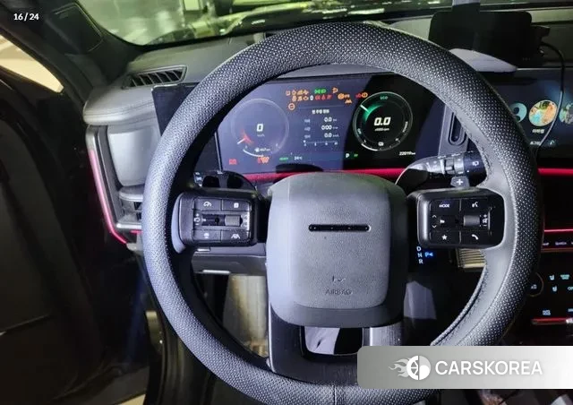 Hyundai Santa Fe (MX5) 2024 Черный из Кореи, фото 2