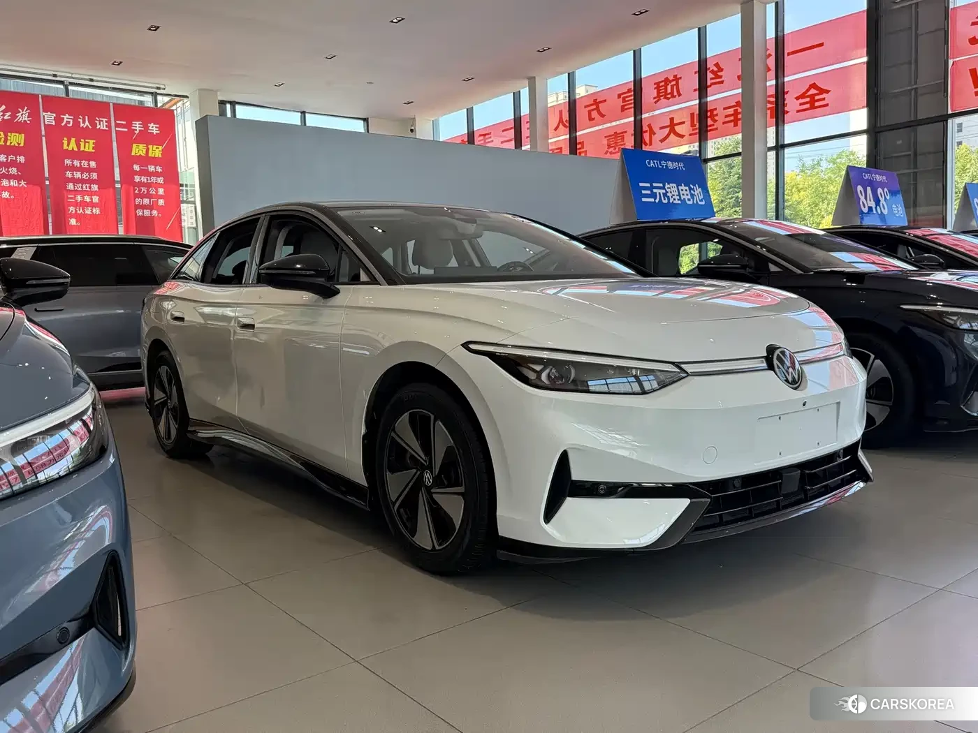 Volkswagen ID.7 VIZZION 2024 Белый из Китая, фото 2