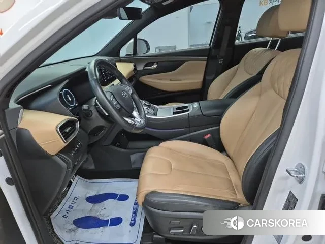 Hyundai The New Santa Fe 2023 Белый из Кореи, фото 2
