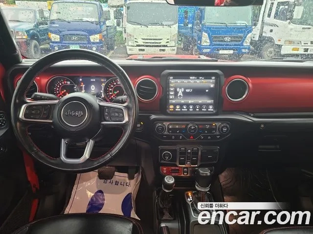 Jeep Gladiator (JT) 2021 Красный из Кореи, фото 2