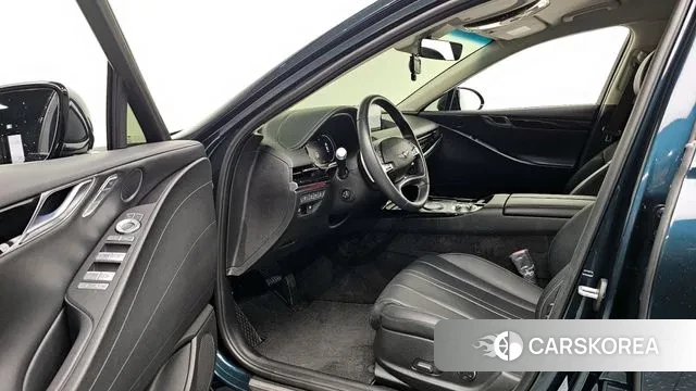 Genesis G80 (RG3) 2021 Синий нефрит из Кореи, фото 2