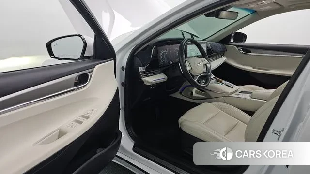 Hyundai The New Grandeur IG Hybrid 2021 Белый из Кореи, фото 2