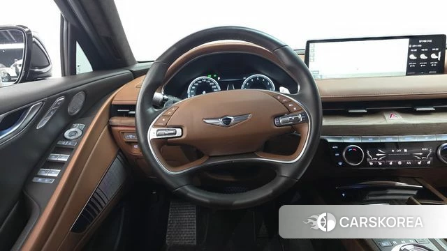 Genesis G80 (RG3) 2022 Черный из Кореи, фото 2