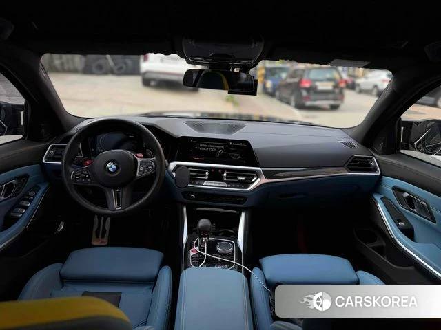 BMW M3 (G80) 2022 Черный из Кореи, фото 2