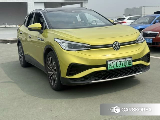Volkswagen ID.4 X 2022 Желтый из Китая, фото 2