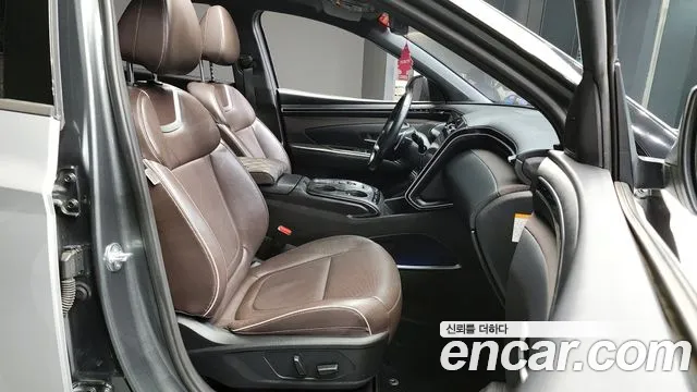 Hyundai Tucson Hybrid (NX4) 2020 Серебряный из Кореи, фото 2