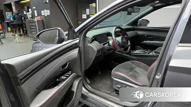 Hyundai Tucson Hybrid (NX4) 2022 Серый из Кореи, фото 2