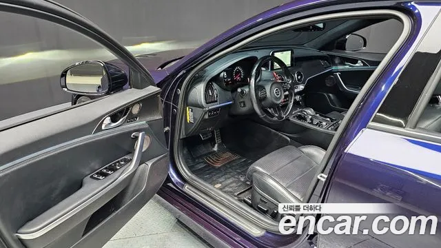 Kia Stinger 2018 Синий из Кореи, фото 2