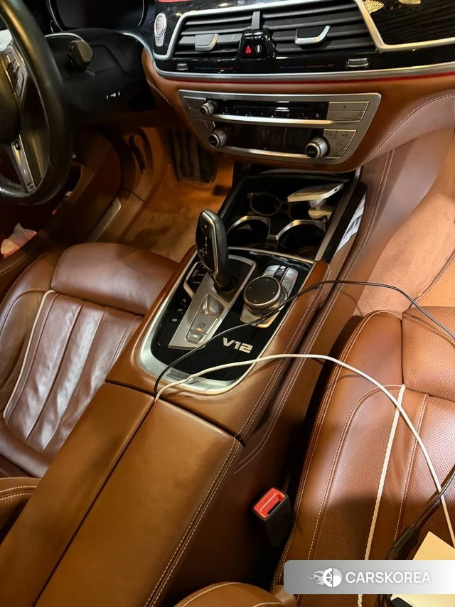 BMW 7 Series (G11) 2019 Синий из Кореи, фото 2