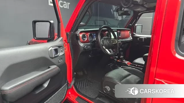 Jeep Wrangler (JL) 2021 Красный из Кореи, фото 2