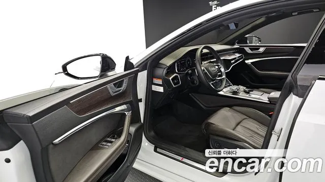 Audi A7 (4K) 2023 Белый из Кореи, фото 2