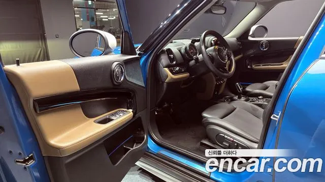 Mini Cooper Countryman 2020 Синий из Кореи, фото 2